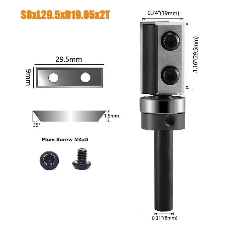 Insert Trimming Router Bit factory